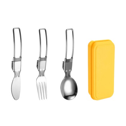 Premium Travel Cutlery Set With Box